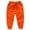Orange, variant on Linfrsh Unisex Toddler Jogger Pants Kids Cotton Elastic Waist Winter Baby Sweatpants Pants, 3-4 Years