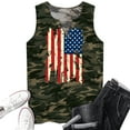 thumbnail image 4 of LAZYCHILD American Flag Tank Tops for Women 4th of July Shirts Patriotic Tee Shirt, 4 of 5