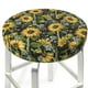 thumbnail image 3 of Disketp Sunflowers Funda Redonda para Taburete, Funda de Cojín para Silla de Bar Suave y Elástica-13 inch, 3 of 7