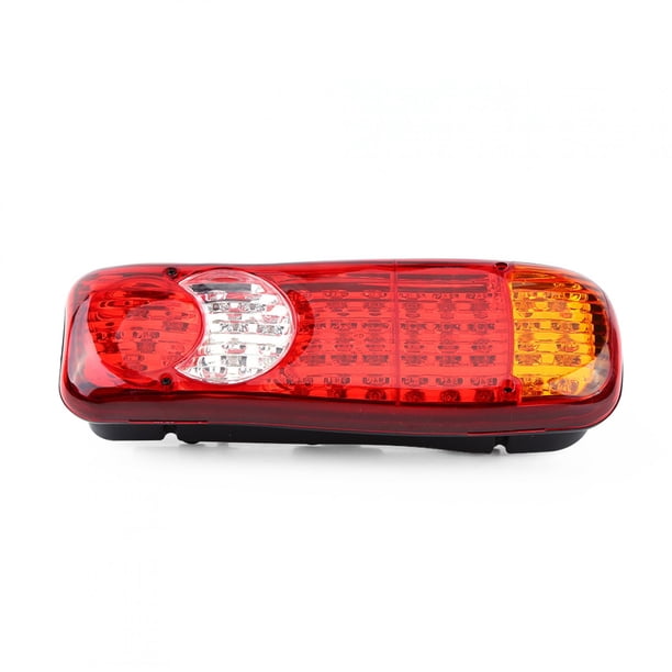 Luces traseras LED, 2 piezas 12 V 46 Luz de freno trasera Lámpara trasera Logre más