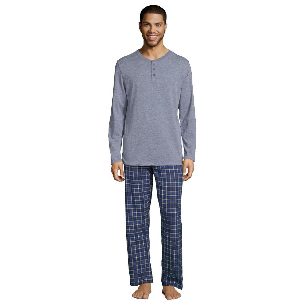 hanes thermal pajamas