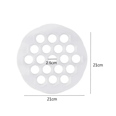 

Efficient and Easy-to-Use 19 Hole Dumpling Maker Mold - Wonton Dough Press Kitchen Tool for Quick and Perfect Dumplings - Mould for Making Dumplings - Dumpling Accelerator Mold