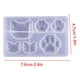 thumbnail image 3 of Moldes de Resina Naiovety Estrella Luna Gatito Silicona, 3 of 6