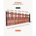 thumbnail image 2 of KFFKFF Xylophone Glockenspiel, 37 Notes, Xylophone Professionnel en Bois Instrument de Percussion, avec Support à Hauteur Réglable, 4 Baguettes, 2 of 9