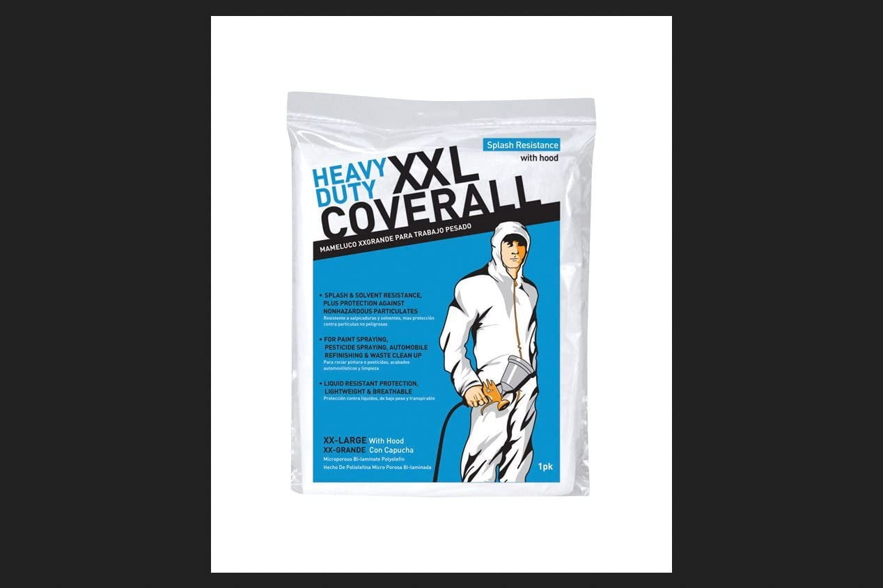 Trimaco 09962/6 XXL White Heavy Duty Coveralls