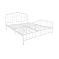 thumbnail image 5 of Novogratz Bushwick Metal Bed, Queen, Off White, 5 of 24