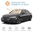 thumbnail image 6 of Kdxio Cooking With Love Print Windshield Sun Shade, Foldable Sun Blocker for Car,Truck,SUV Automotive Interior Sun Protection,Reflective Shade for Front Windshield(Medium), 6 of 7