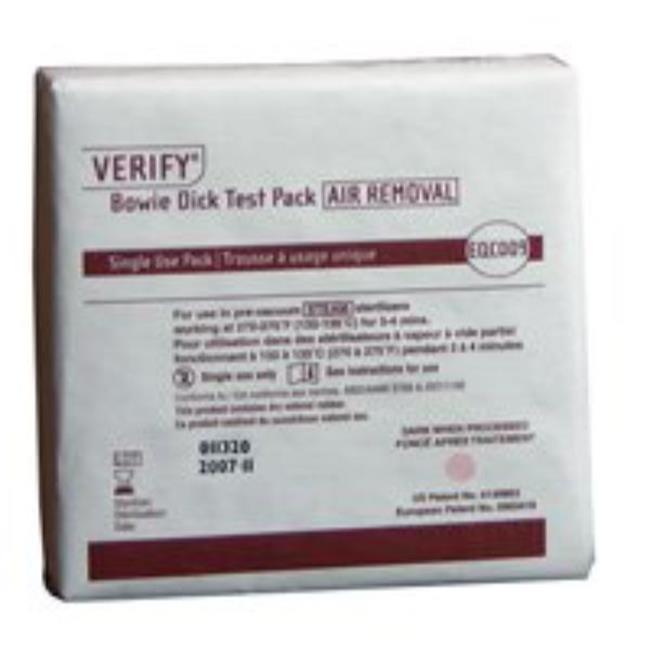 Steris 514538BX Sterilization BowieDick Test Pack 20 Per Box