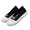 Black, variant on CHICVOMEY Women's Slip-On Breathable Knit Sneakers Lightweight Walking Shoes with Thick Platform Sole Wide Toe Pearl Strap Comfortable Loafers for Women Casual Running Shoes for Women