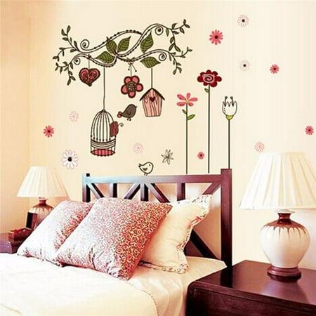 Diy Removable Tree Wall Decals Kids Bedroom Baby Nursery Stickers