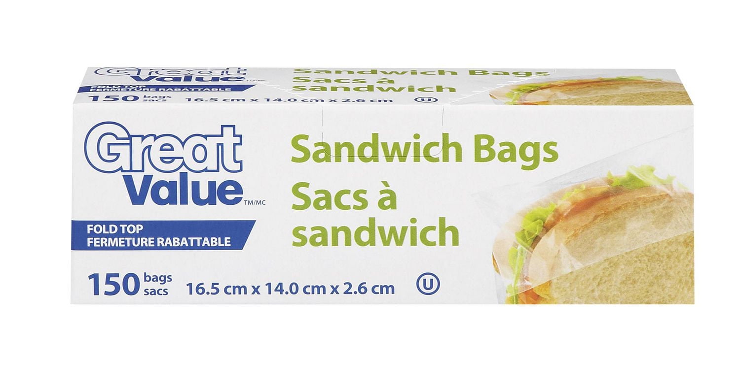 Great Value Sandwich Bags