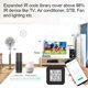 thumbnail image 3 of Para Tuya WiFi Smart IR Remote con sensor de temperatura y humedad Pantalla de fecha para aire acondicionado TV Funciona con Alexa, Google Home, 3 of 5