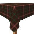 thumbnail image 3 of Tchckioa Christmas Decor Tablecloth for Kitchen,70x70 Inch Waterproof Table Cloth Cover,Square, 3 of 7