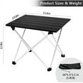 thumbnail image 2 of Portable Camping Table, Outdoors Lightweight Folding Table, 2 of 7