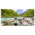 thumbnail image 2 of Slovenia Waterfall Panorama - Landscape Artwork Canvas, 2 of 3