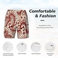 thumbnail image 5 of Lsque Mens Swim Trunks Dragons1 Pattern - Bathing Suit Compression Liner - Beach Swim Shorts Swimwear - (S-3XL) - Stretch Quick Dry -Large, 5 of 9