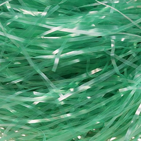 grass easter basket cellophane