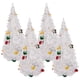 thumbnail image 1 of 4pcs Crystal Christmas Tree Árbol de Navidad colorido Pintado LED Árboles de Navidad 12cm Árboles pintados, 1 of 7