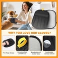 thumbnail image 3 of Fofosbeauty Pet Hair Removal Gloves for Cats & Dogs Hair Remover, Magic Brush Pet Hair Removal Tool for Furniture, Couch, Car Seats, Clothing, 3 of 7