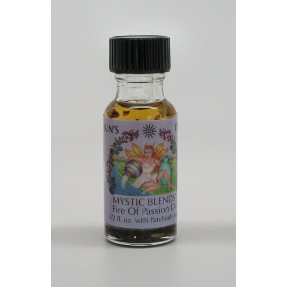 Suns Eye Fire of Passion Herbal Fragrance Oil - 1/2 Ounce Bottle