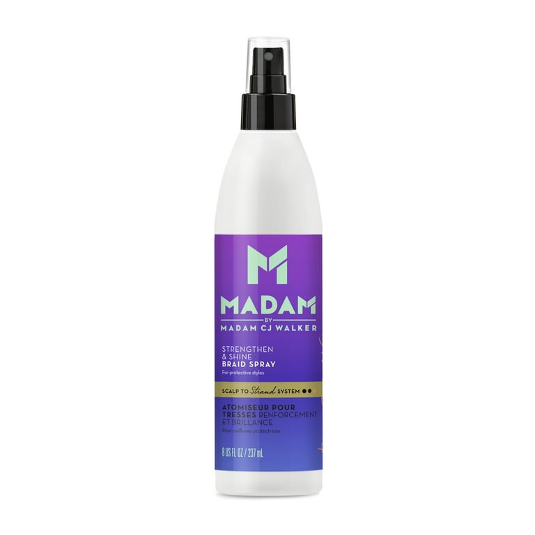 MADAM by Madam C.J. Walker Strengthen & Shine Braid Hairspray