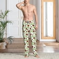 thumbnail image 2 of Pofeuu Cute Bear Print Men's Pajama Pants, Soft Lounge Pajama Pants with big pockets for Men Plaid Pj Bottoms-Large, 2 of 6