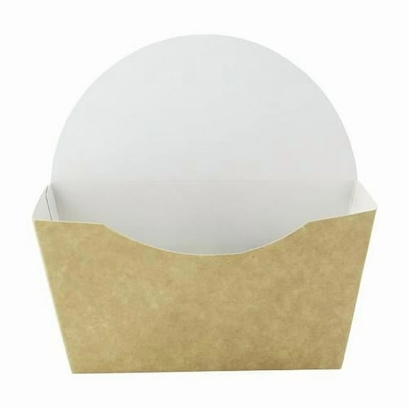 5.2 x 2.9 x 5.1 in. Kraft Burger Box - 200 Piece