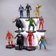 thumbnail image 3 of 10 unids/set para niños adultos figura de superhéroe ligero con decoración de escritorio Base, 3 of 3