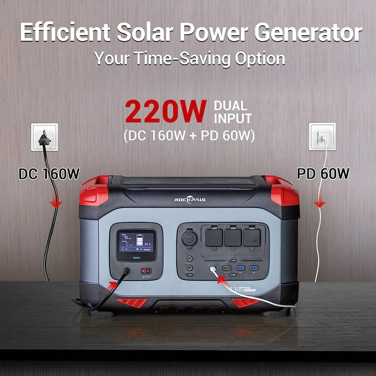 発電機・ポータブル電源 ROCKPALS MULTI-PURPOSE POWER STATION Amazon.com : Rockpals 250-Watt Portable Generator