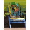 thumbnail image 2 of Mack 12x14 White Modern Wood Framed Museum Art Print Titled - Key West Idirondack I, 2 of 4