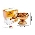 thumbnail image 2 of [ Lámpara de aceite Diya para Puja de Diwali, Artesanía de Latón Puro Virgen ], 2 of 8