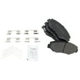 thumbnail image 2 of TRQ Front Brake Pad and Rotor Set Semi Metallic Drilled Slotted Calipers Fits 2003-2007 Honda Accord, 2 of 5