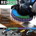 thumbnail image 3 of For 4 Kinds Paint Strip Discs 4x58inch Angle Grinder Stripper Wheels, 3 of 4