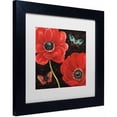 thumbnail image 2 of Trademark Fine Art "Petals and Wings II" Canvas Art by Daphne Brissonnet, White Matte, Black Frame, 2 of 4