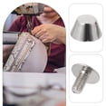 thumbnail image 3 of Tendycoco WORGEOUS 12Pcs Small Metal Craft Nail Studs with Feet Spike Buckle Button Screws, 3 of 8