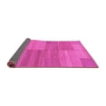 thumbnail image 2 of Ahgly Company Indoor Round Abstract Pink Modern Area Rugs, 8' Round, 2 of 4