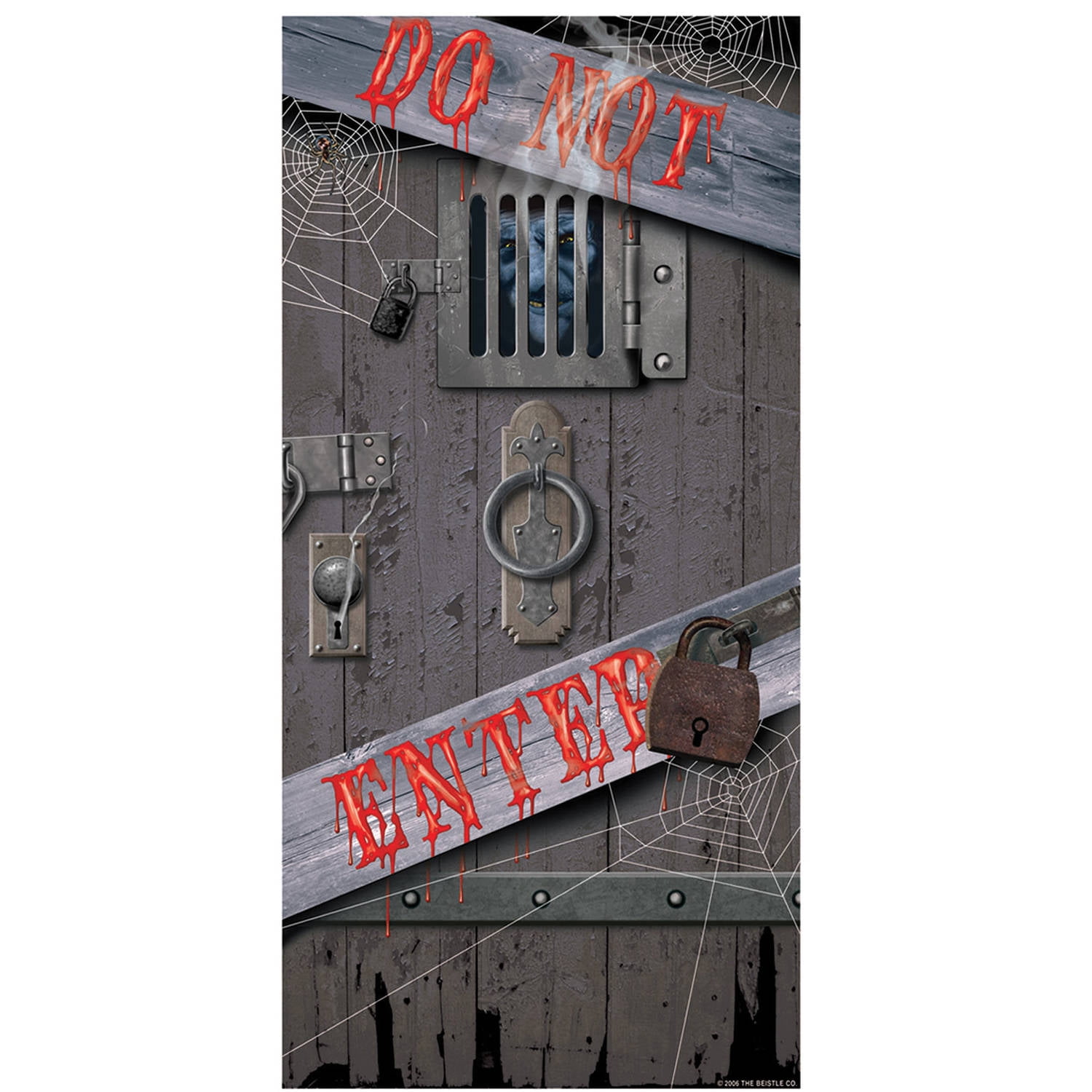 Spooky Halloween Door Cover Halloween Decoration