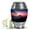 Blue Urn -3, variant on JAGASY Red Car Handmade Combo Urns Set, Blue Small Urns for Human Ashes Keepsake, Sunset Sky & Mountain Road Decorative Urn for Daughter, Large Funeral Urn for Son, (1 Large, 10"; 4 Small, 3")