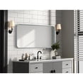 thumbnail image 6 of Elegant Decor Contour Metal Rectangle Mirror 18x36 in Silver, 6 of 11