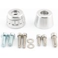 thumbnail image 1 of HUGFEGWE Motorcycle Throttle Lock Cruise Control Handlebar Plugs Grip Bar End Caps Slider for K 1600 GTL 2017-2021 R1200RT F650GS (Silver) CA919-134693, 1 of 7