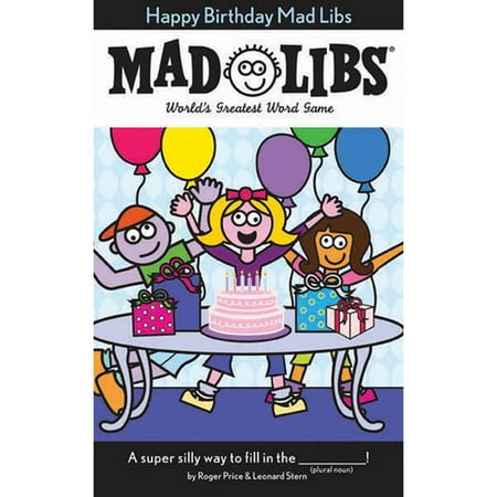 Happy Birthday Mad Libs - Walmart.com
