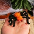 thumbnail image 2 of 3D Spider Hair Clips for Halloween - Non-Slip Costume Accessories for Kids & Adults, Party Hairstyle Decor (Orange), 2 of 3