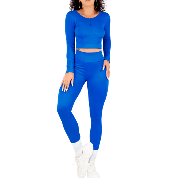 Set Deportivo Mujer Gym Yoga O Casual Top Y Pants