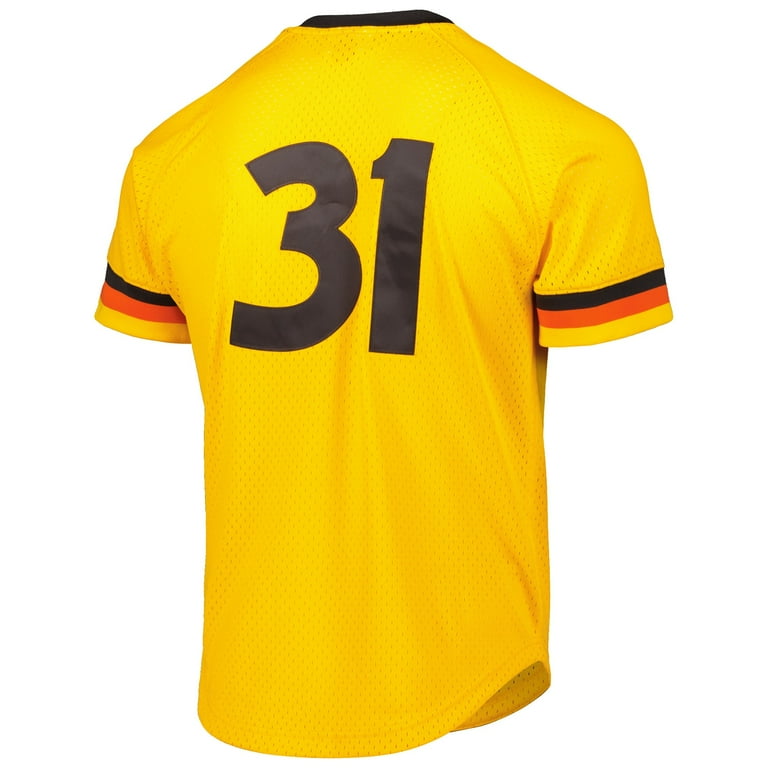 Men s Mitchell Ness Dave Winfield Gold San Diego Padres