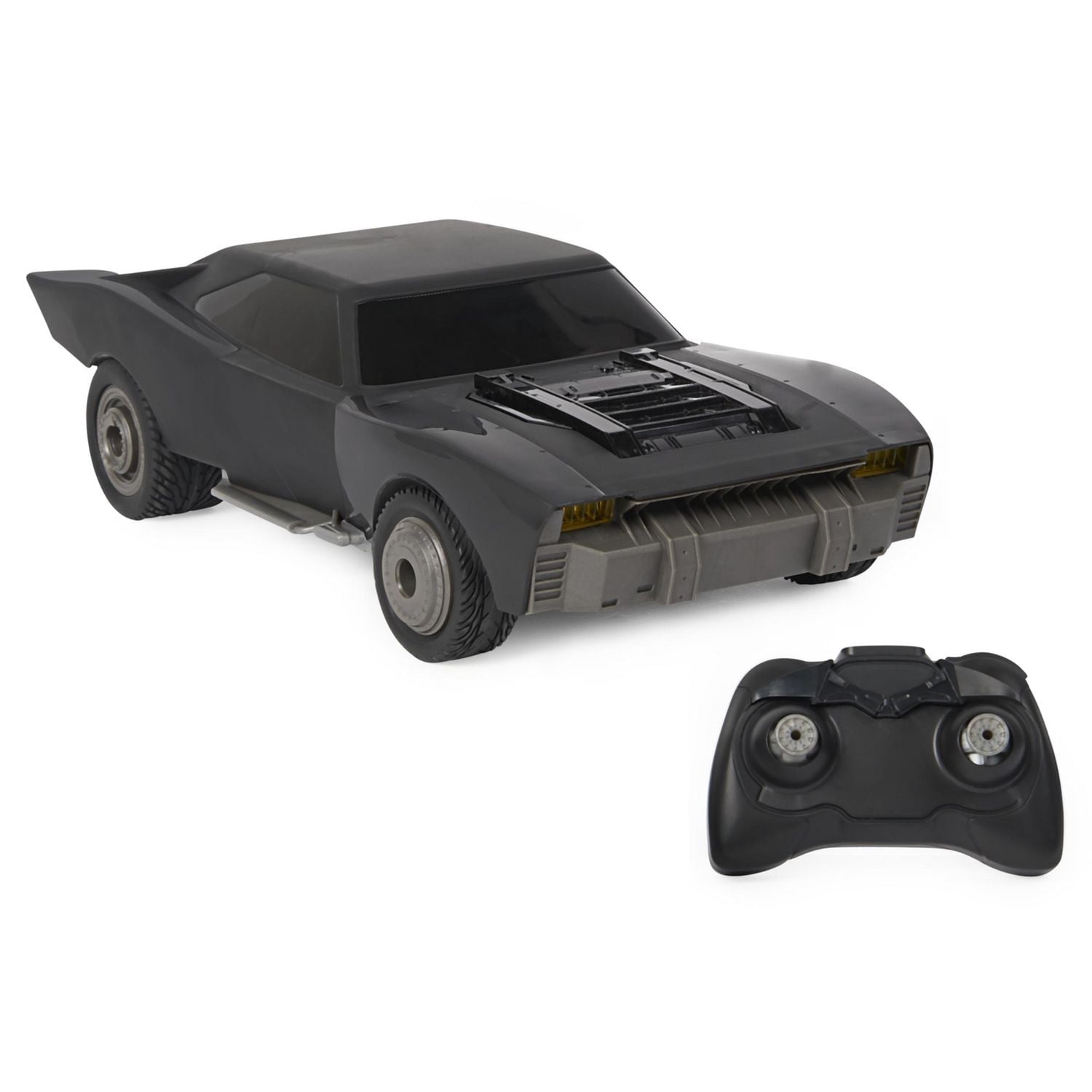 DC Comics, Batman Turbo Boost Batmobile radiocommandée dans le style du film officiel Batman, Jouet pour garçons et filles à partir de 4 ans Batmobile Batman de DC Comics