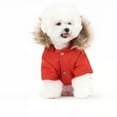 thumbnail image 4 of Dog Doggie Down Jacket Hoodie Coat Pet Clothes Warm Clothing For Small Dogs Winter, 4 of 5