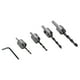 thumbnail image 1 of Broca avellanada de punta, 4 piezas Broca avellanada para carpintería Chaflán Abridor de agujeros para carpintería Logre más, 1 of 8