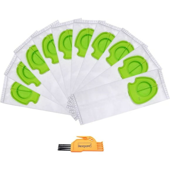 Replacement vacuum cleaner bags for Gtech Pro Bagged Cordless Vacuum Cleaner ATF301, 10-pack