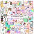 thumbnail image 1 of Pegatinas de Alpaca Graff 50/100 para tazas, ordenadores, neveras, patinetas, resistentes al agua, 1 of 5