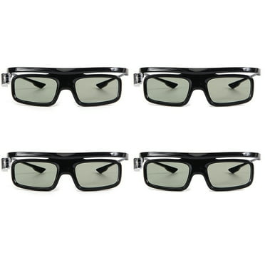 4Pcs Dlp-Link Active Shutter 3D Glass Gl1800 Rechargeable Eyewear for 3D Projector R20 R19 R15 P12 R9 R7